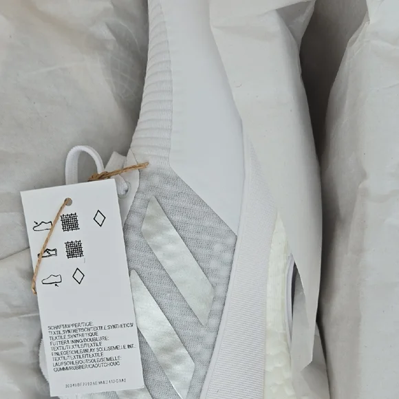 Adidas CrazyFlight W White Sneakers Size8 - Picture 4 of 8